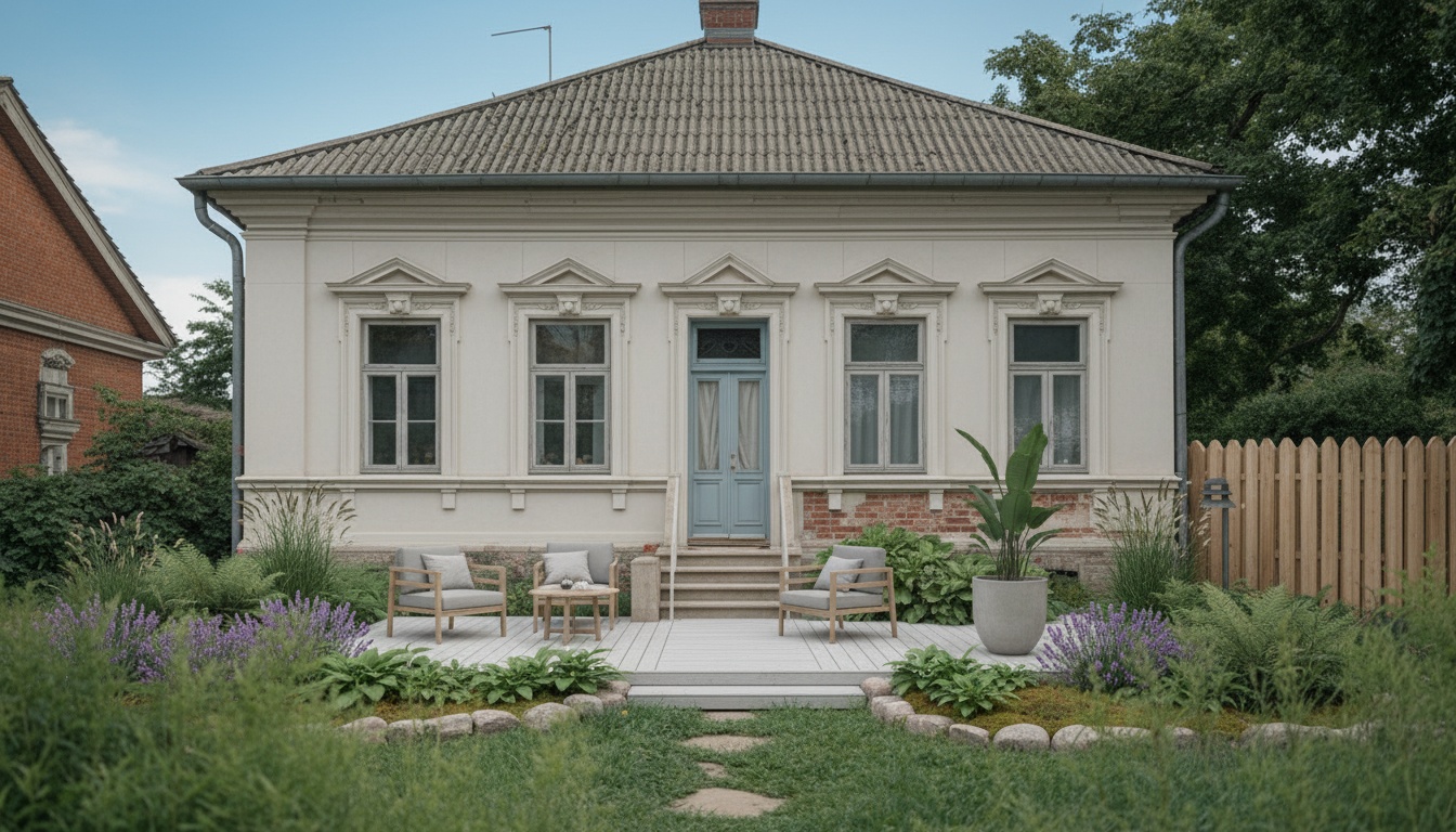 Garden makeover in scandinavian style