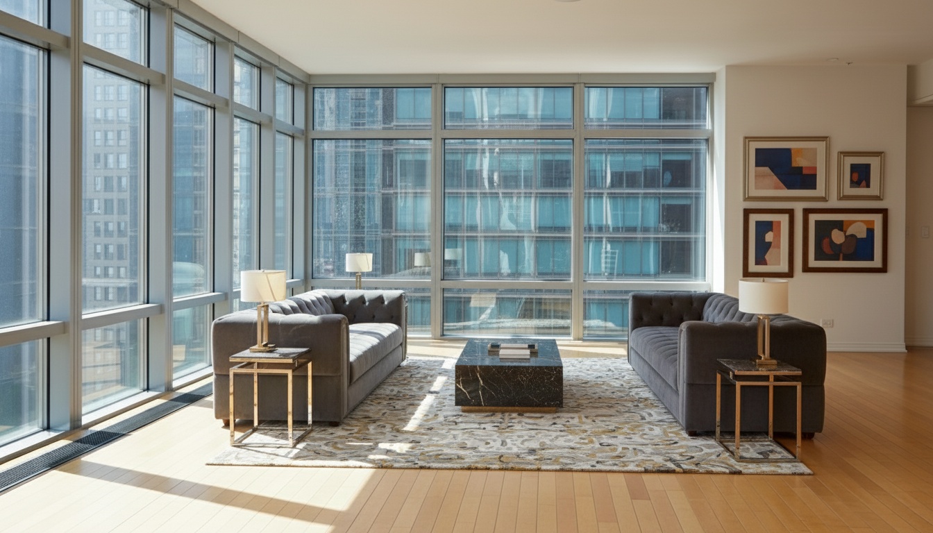 Living room in luxury style